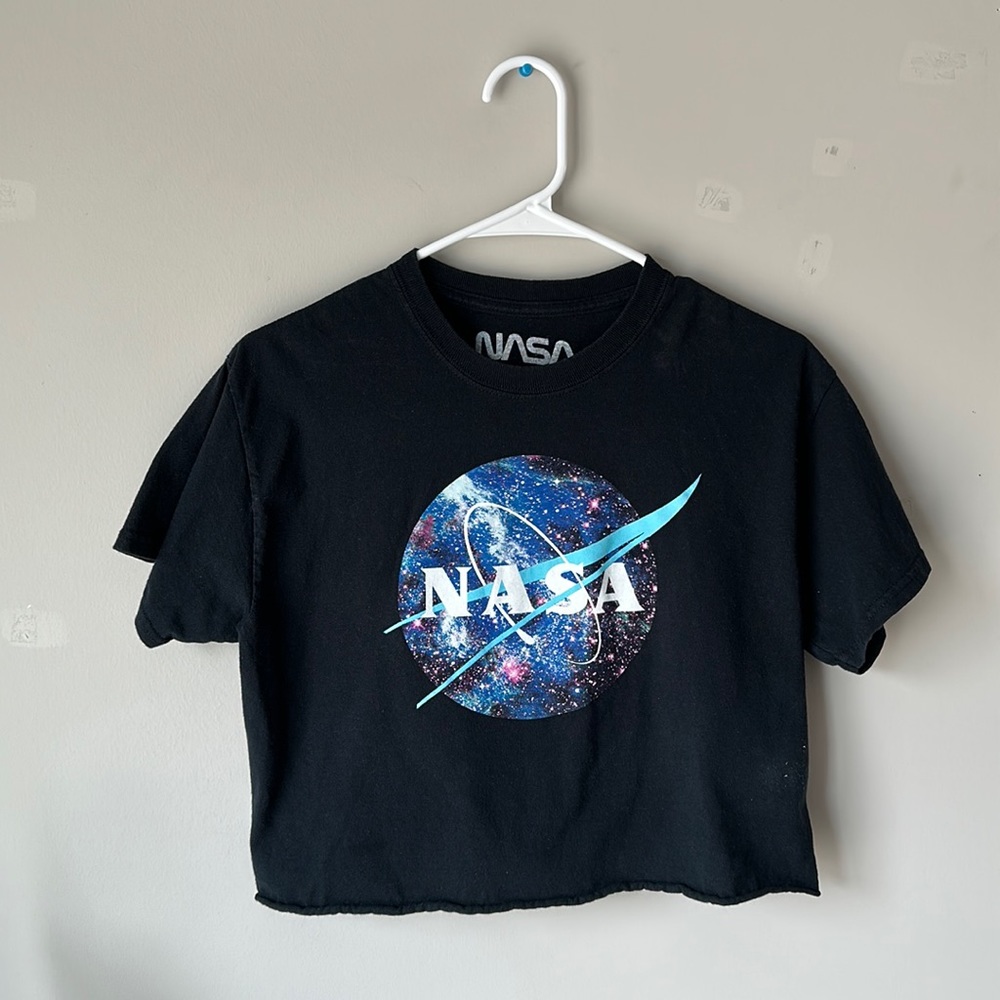 Aeropostale NASA Crop Soft Tee